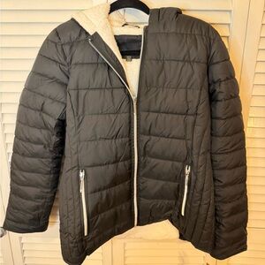 Women's Black Quilted Jacket
